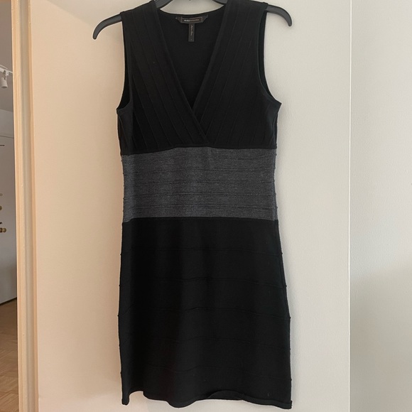 BCBG Maxazria - Deep V sweater dress - Picture 1 of 5